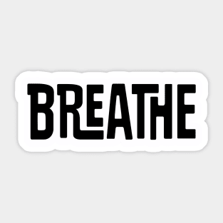 breathe Sticker